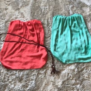 2 for 20 Strapless tops